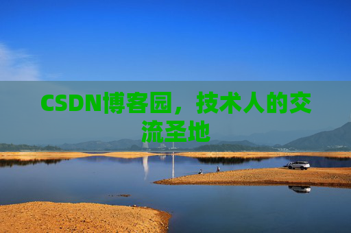 CSDN博客园，技术人的交流圣地